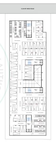  bhakti-pearl Block A To D Cluster Plan for Basement Floor