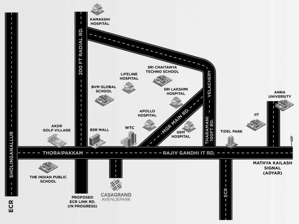  avenue-park Location Plan