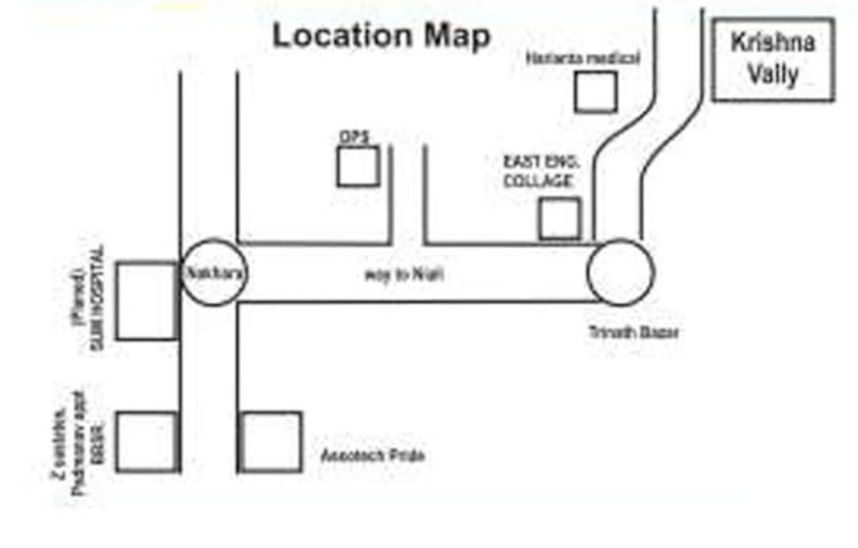  krishna vatika Location Plan