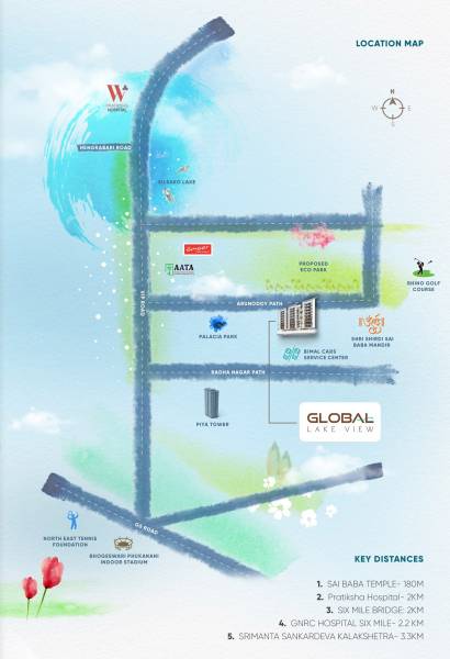 Location Plan lake-view Location Plan