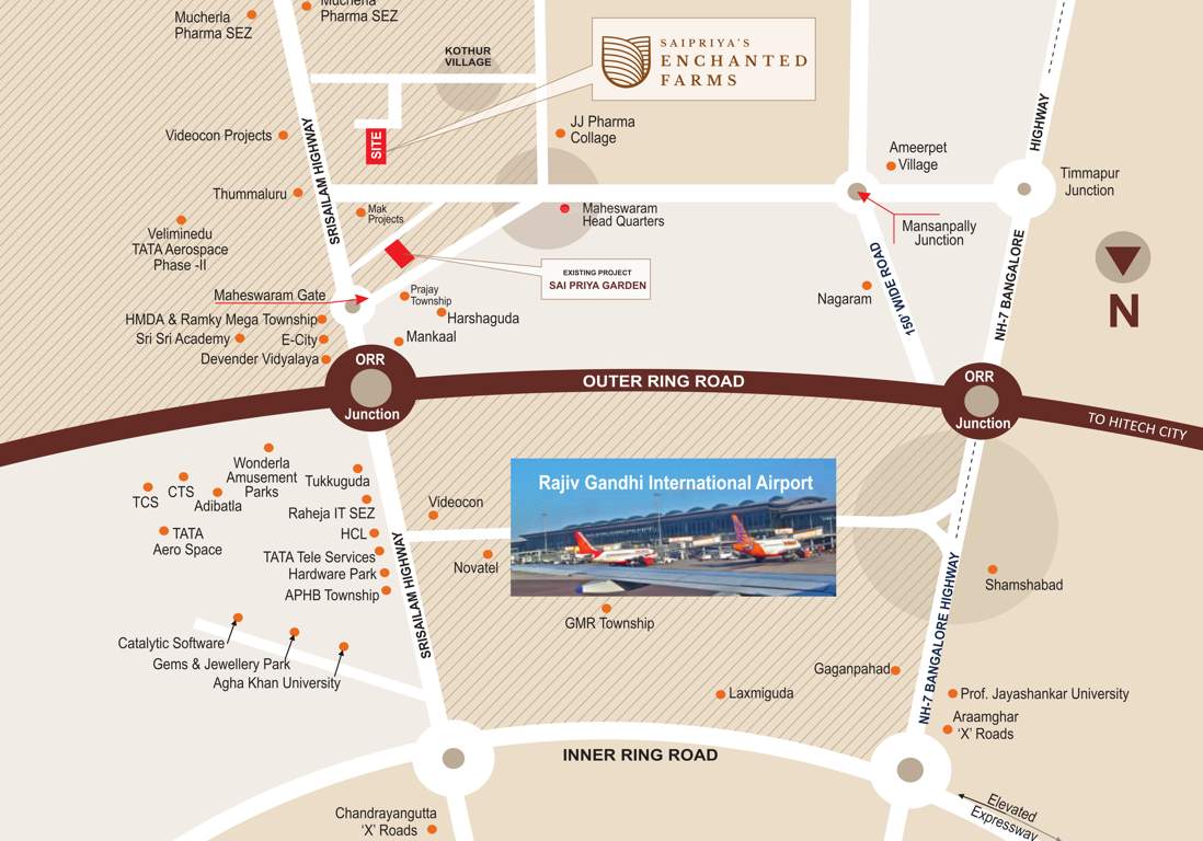  enchanted farms Location Plan