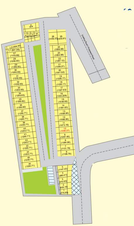 the grand swaroop gold city Layout Plan