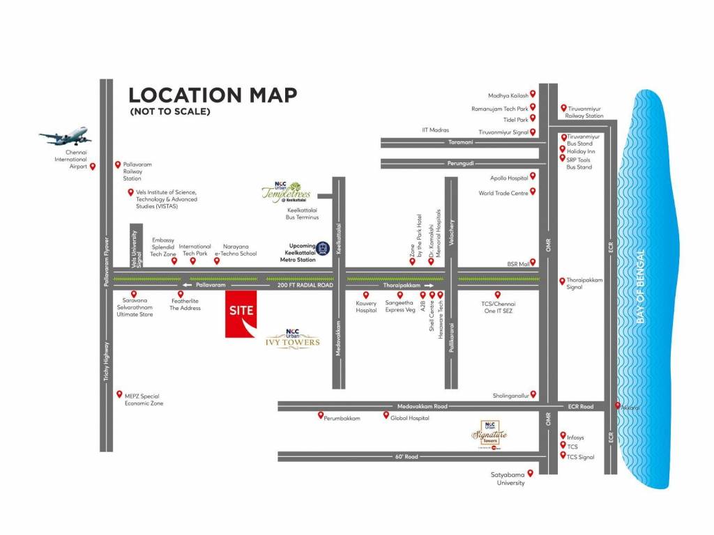 ivy towers Location Plan