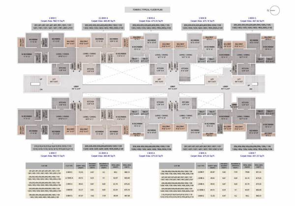  silver-galaxy-phase-ii C Building Cluster Plan