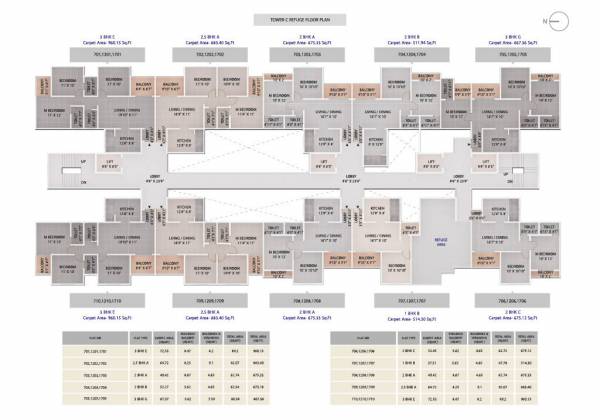  silver-galaxy-phase-ii C Building Cluster Plan