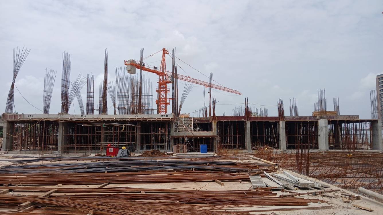  onyx luxuria Block A Construction Status Sept 25