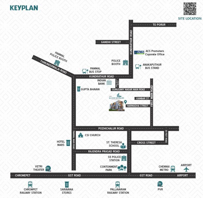  bloom and blossom Location Plan