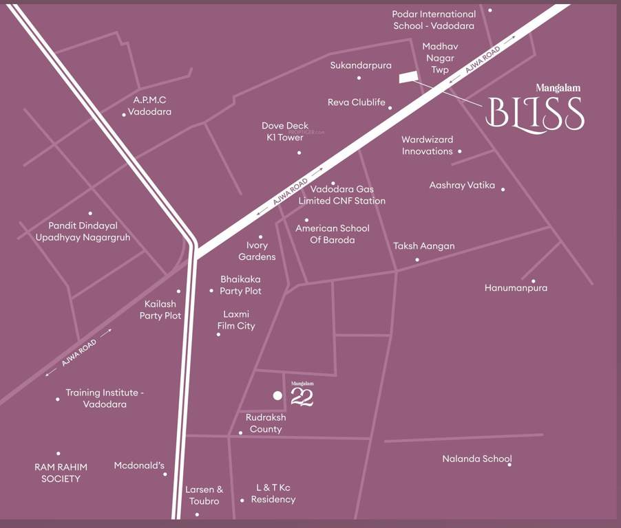  bliss Location Plan