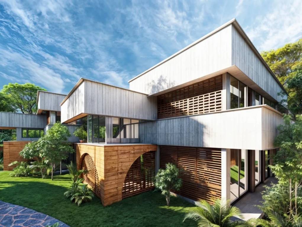 Elevation vanam villa Elevation