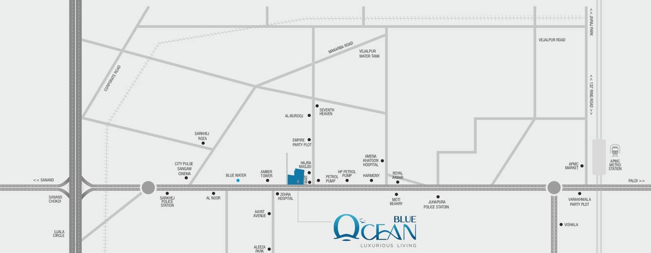 blue ocean Location Plan