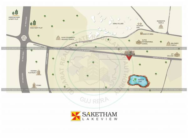  saketham-lakeview Location Plan