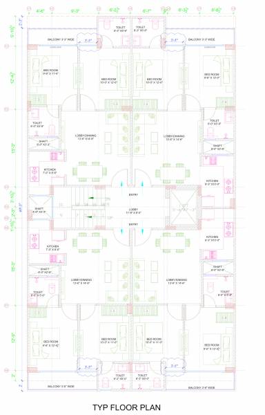  dwarka-home Surendra Dwarka Home Cluster Plan from 1st to 3rd Floor