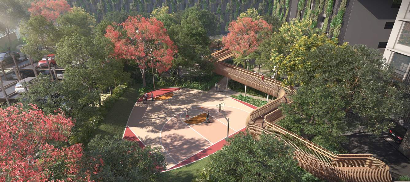  crown Basketball Court