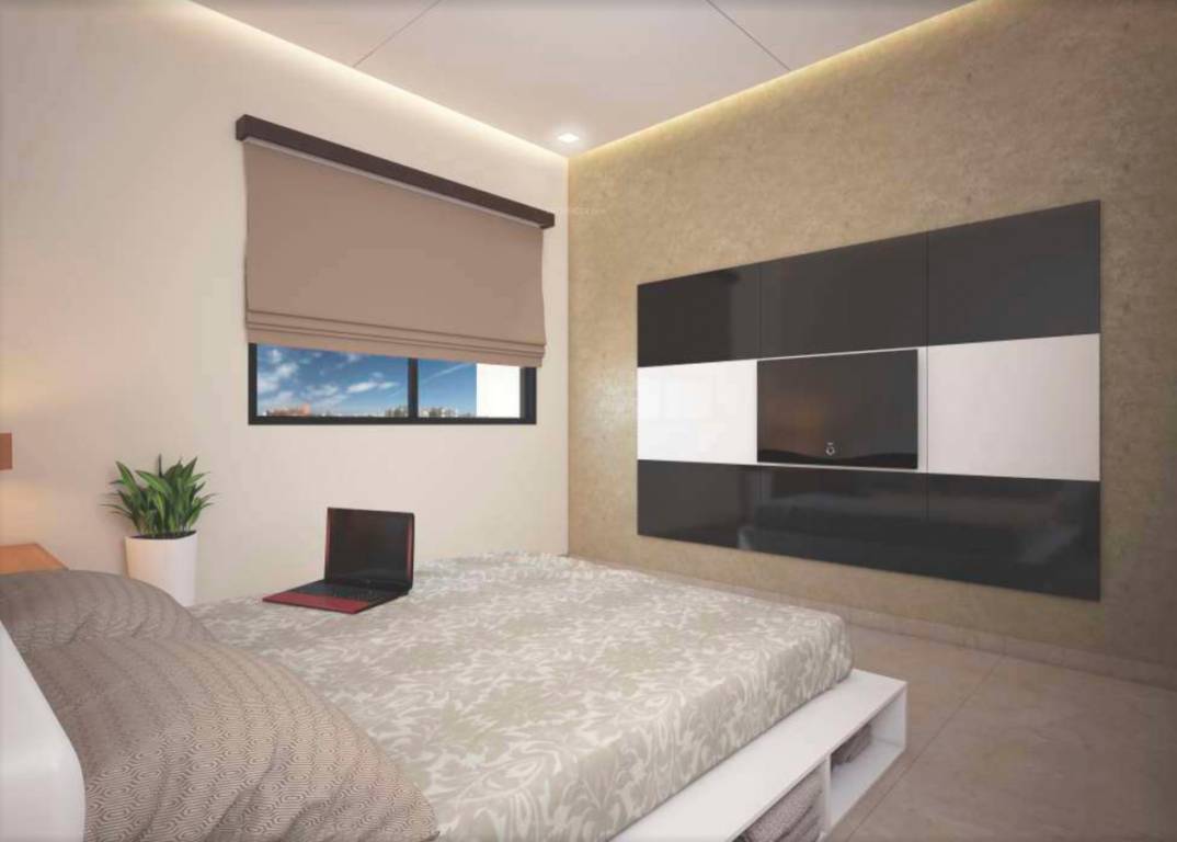  goyal and co aakash residency Bedroom