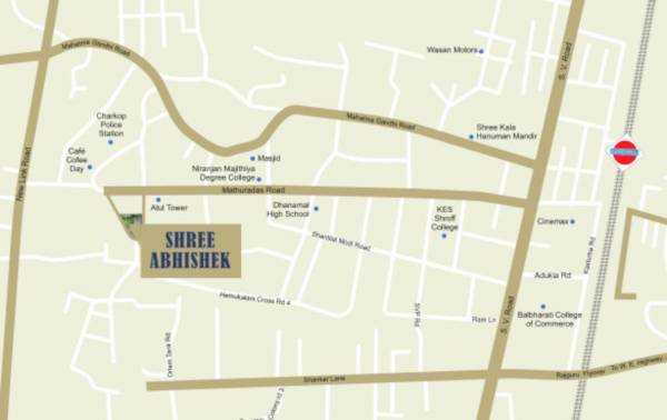  shree-abhishek-chsl Location Plan