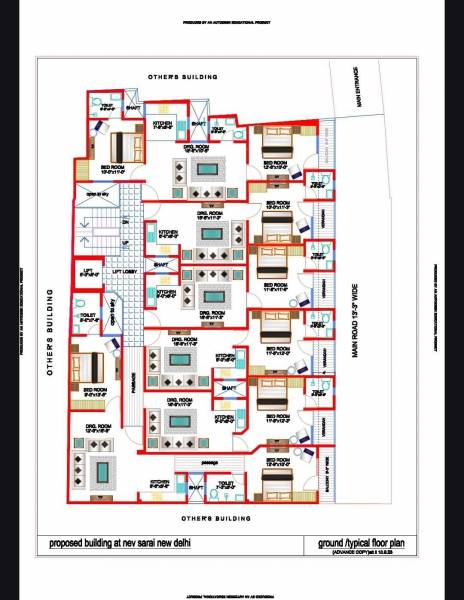  sun-real-affordable-flats Layout Plan