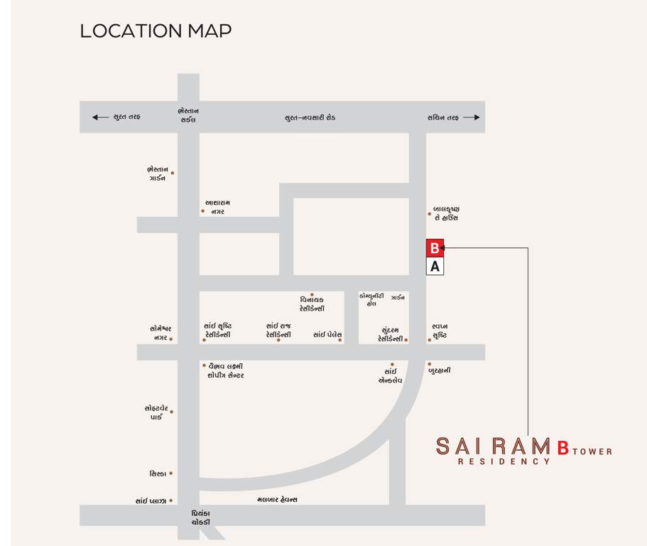  ram residency Location Plan