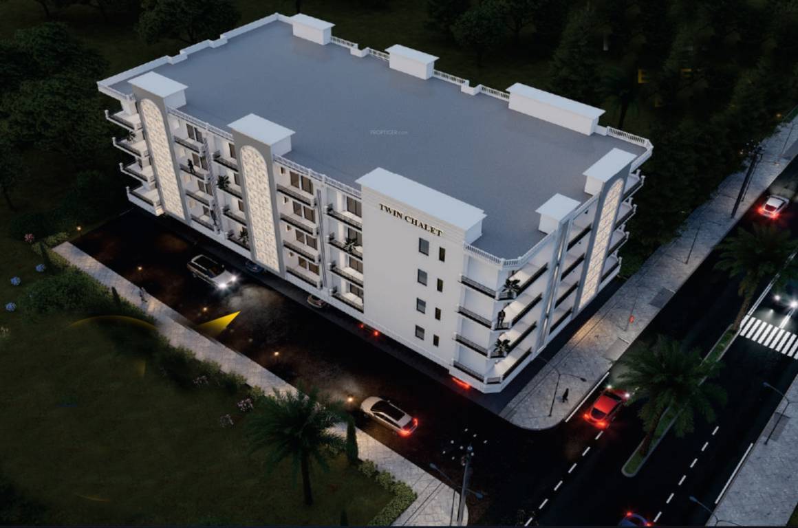 twin chalet Elevation