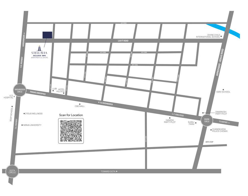 stellavia Location Plan