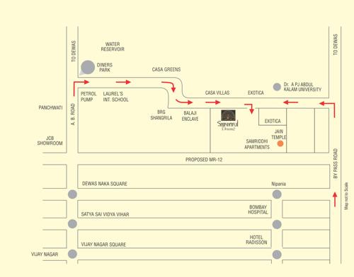 shikharji-dreamz-extension-1 Location Plan