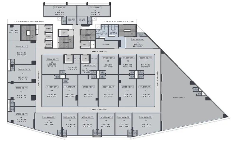  la residency La Residency Cluster Plan