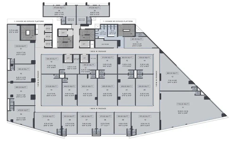  la residency La Residency Cluster Plan