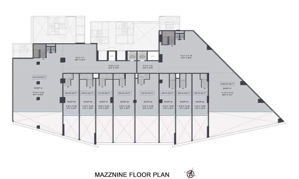  la residency La Residency Cluster Plan