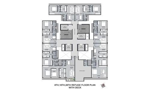  la-residency La Residency Cluster Plan