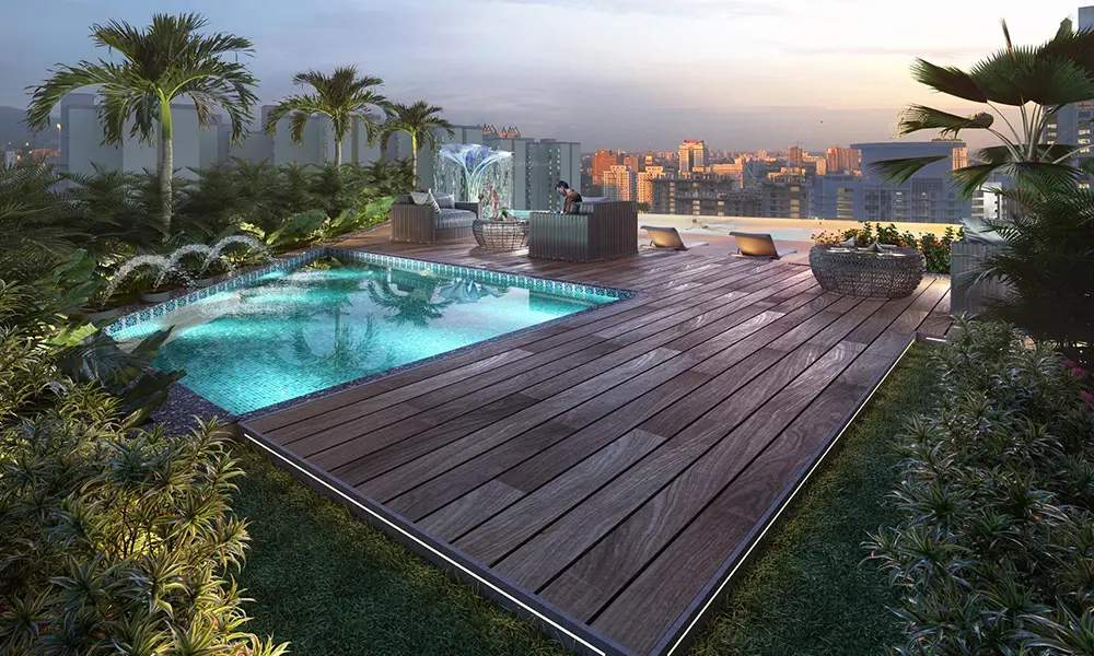  la residency Swimming Pool