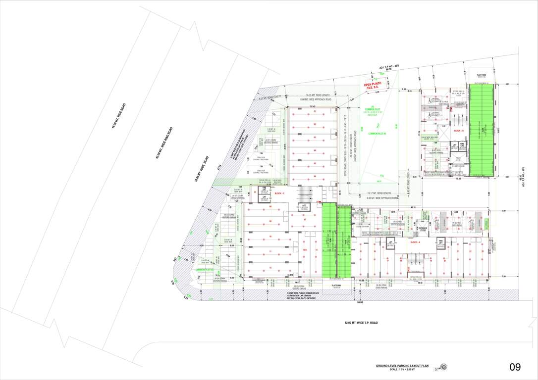  shubh labh heritage Block A Cluster Plan For Ground Floor