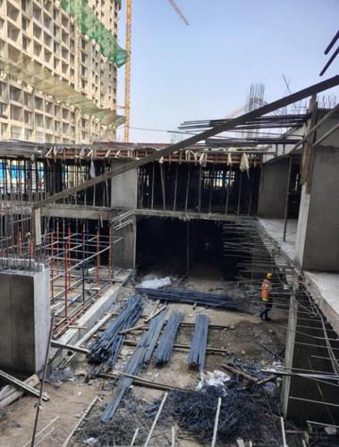  greenscapes-phase-3 Wing M and Wing N Construction Status Apr-25