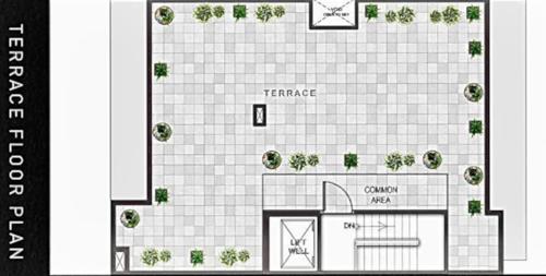  amethyst-signature-floors-bhondsi Amethyst Signature Floors Bhondsi Terrace Cluster Plan
