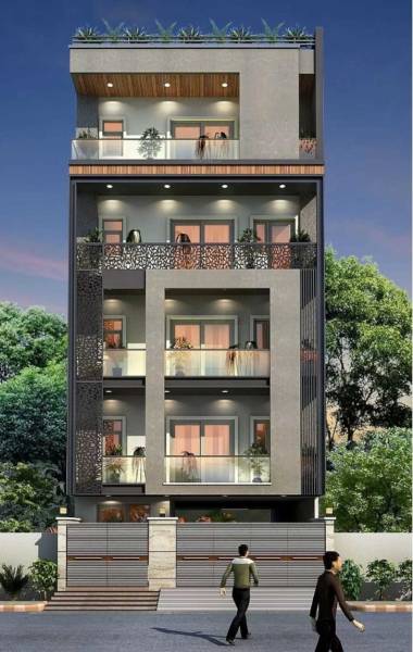 Elevation independent-floors Elevation