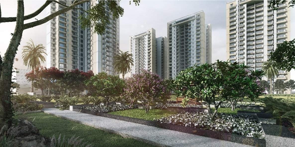 godrej nurture Landscape Garden and Tree Planting