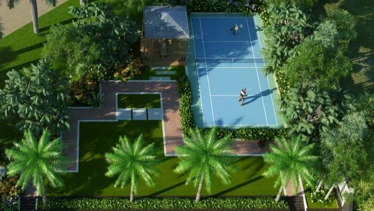  pushpa sanskruti royal city Tennis Court