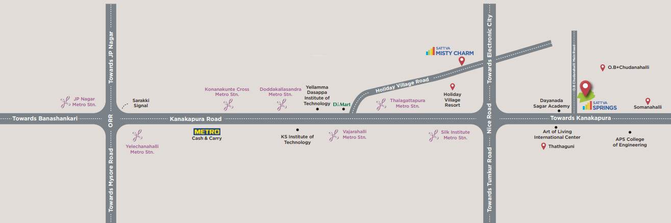  springs Location Plan