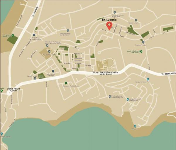  luxuria Location Plan