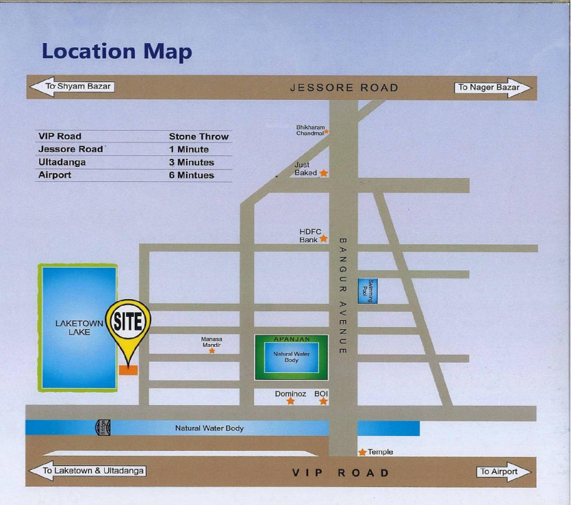  tirath waterfront Location Plan