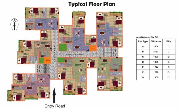  nihar-enclave Nihar Enclave Cluster Plan