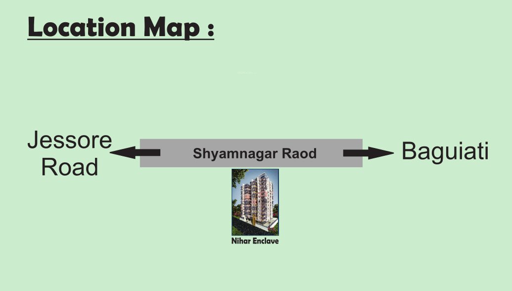  nihar enclave Location Plan