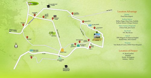  sun-shine-green-city-phase-ii Location Plan