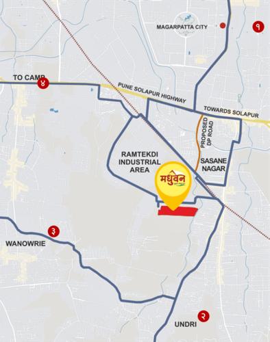 madhuvan Location Plan