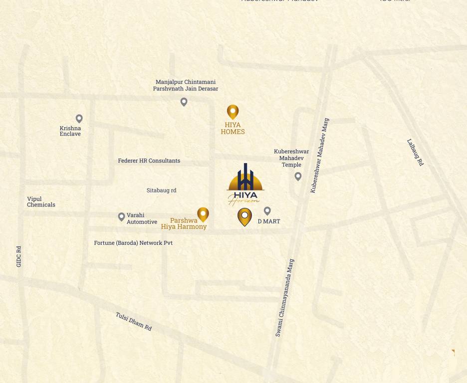 hiya horizon Location Plan