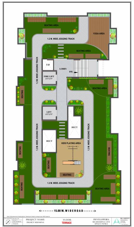  dharti krishna Dharti Krishna Cluster Plan