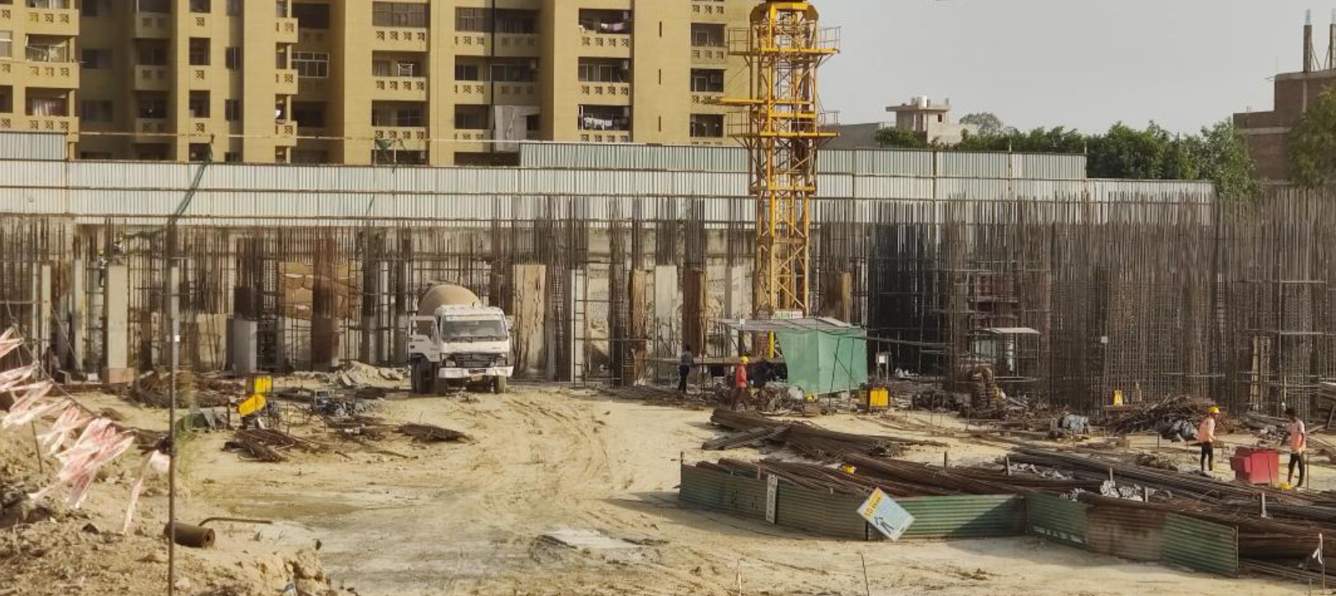  eros sampoornam 3 Block B1 Construction Status Apr 25