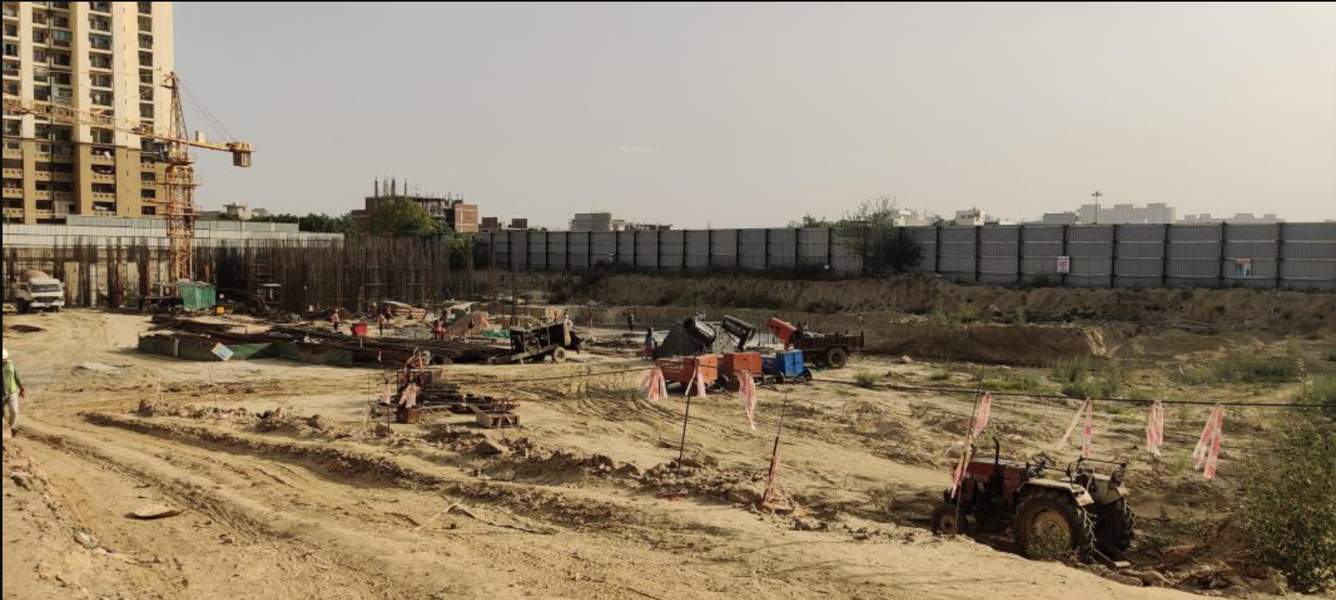  eros sampoornam 3 Block H2 Construction Status Apr 25