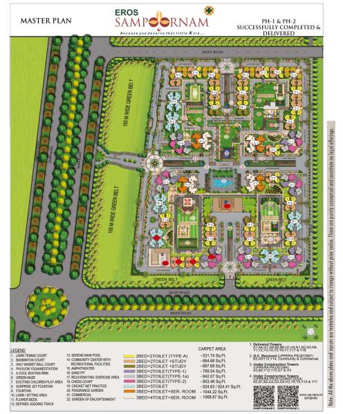  eros-sampoornam-3 Master Plan