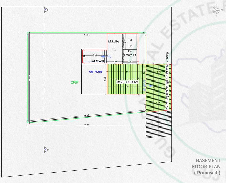  fame Plot (02) Cluster Plan For Basement Floor