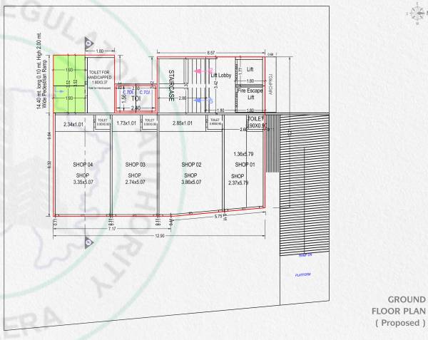  fame Plot (02) Cluster Plan For Ground Floor