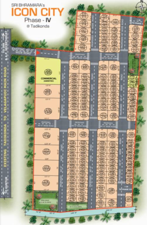  icon city Layout Plan